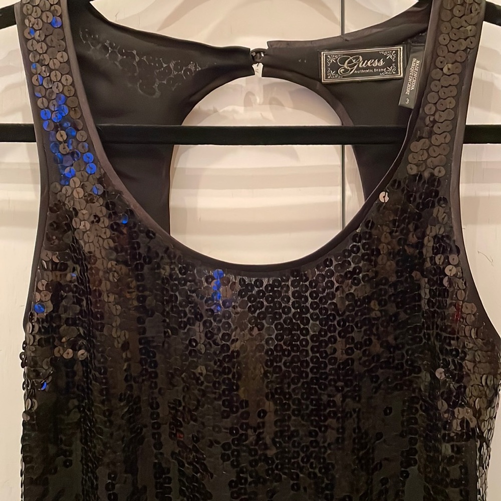 Guess holiday sequins mini dress!